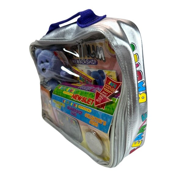 Ty Beanie Babies Platinum Membership Collectors Set With Coin & Plush Bear In Si - Picture 8 of 8